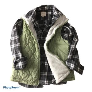 FREE COUNTRY reversible women’s lined vest